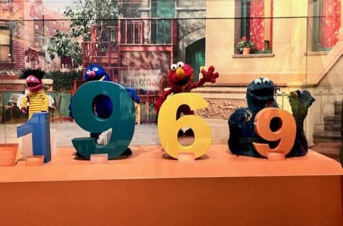The Muppets from Sesame Street Celebrating their 1969 Birthday at the Jim Henson Collection at Atlanta's Center for Puppetry Arts