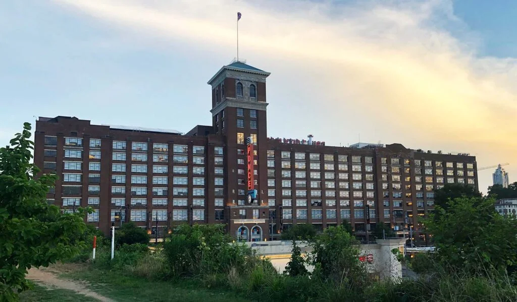 Atlanta's Ponce City Market from the Beltline | atlantaandbeyond.com