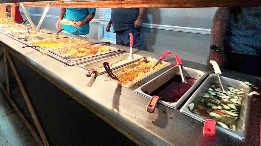 The Buffet at Michelle’s Restaurant in Georgetown, Georgia | atlantaandbeyond.com