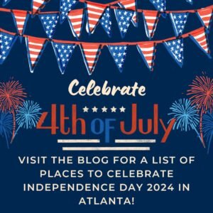 Celebrate 4th of July in Atlanta - find out where to watch the fireworks on the blog | atlantaandbeyond.com