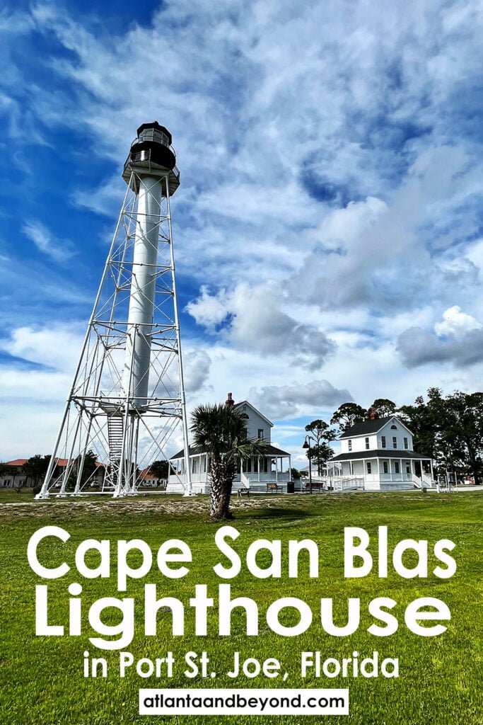 The Cape San Blas Lighthouse in Port St. Joe, Florida | atlantaandbeyond.com