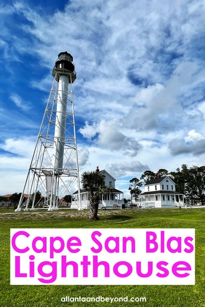 The Cape San Blas Lighthouse in Port St. Joe, Florida | atlantaandbeyond.com