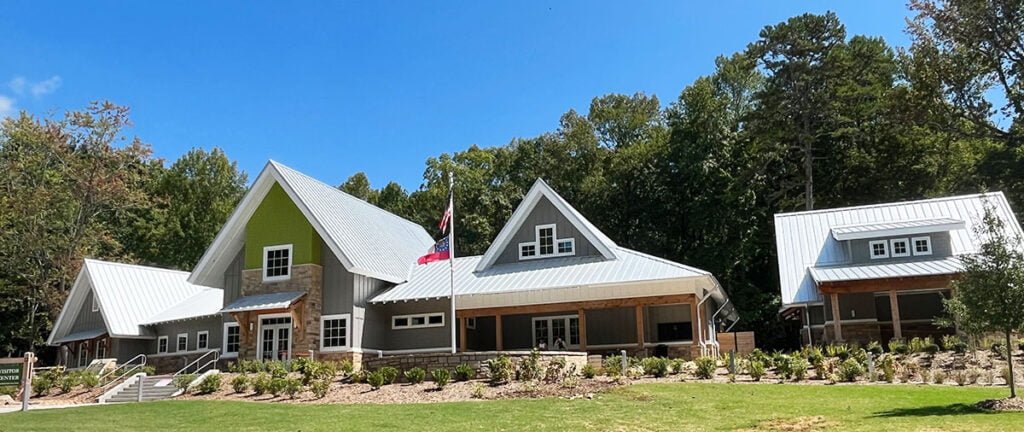 Visitor Center at Amicalola Falls State Park | atlantaandbeyond.com
