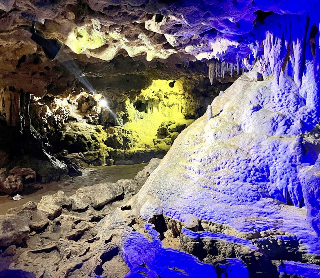Flowstone in the Cave at Florida Caverns State Park | atlantaandbeyond.com