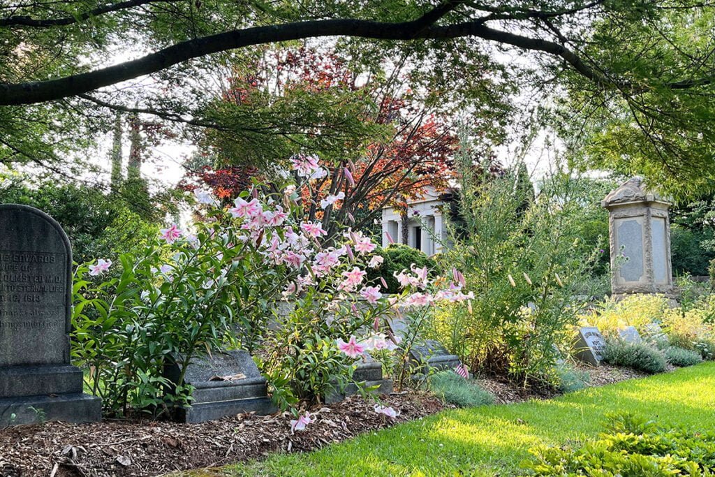 Landscaping in the South Gateway Section