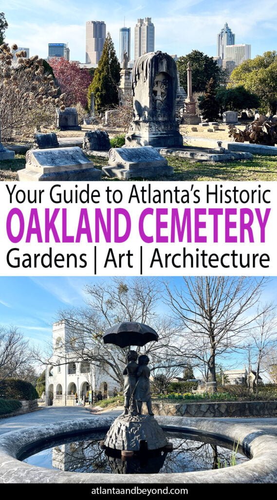 Travel Guide to the Gardens, Art & Architecture of Atlanta's Historic Oakland Cemetery | atlantaandbeyond.com