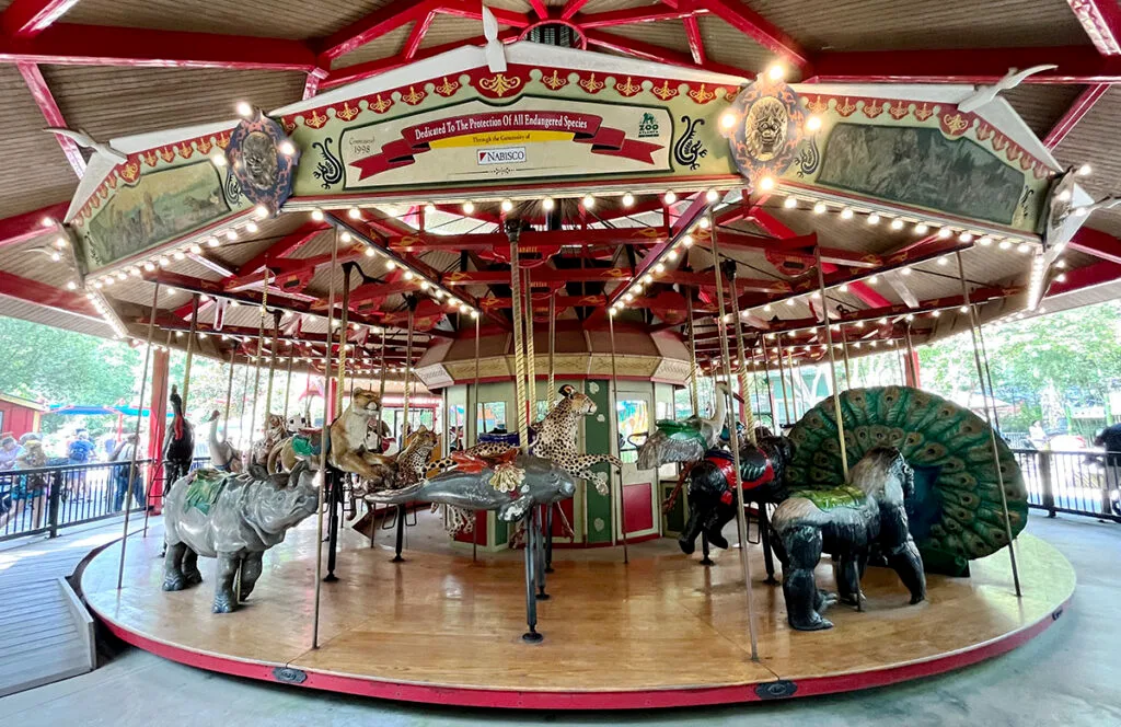 Endangered Species Carousel at Zoo Atlanta | atlantaandbeyond.com