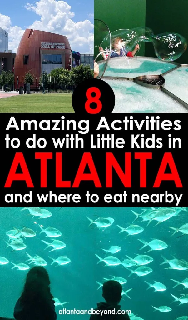 8 Amazing Activities to do with Little Kids in Atlanta | atlantaandbeyond.com