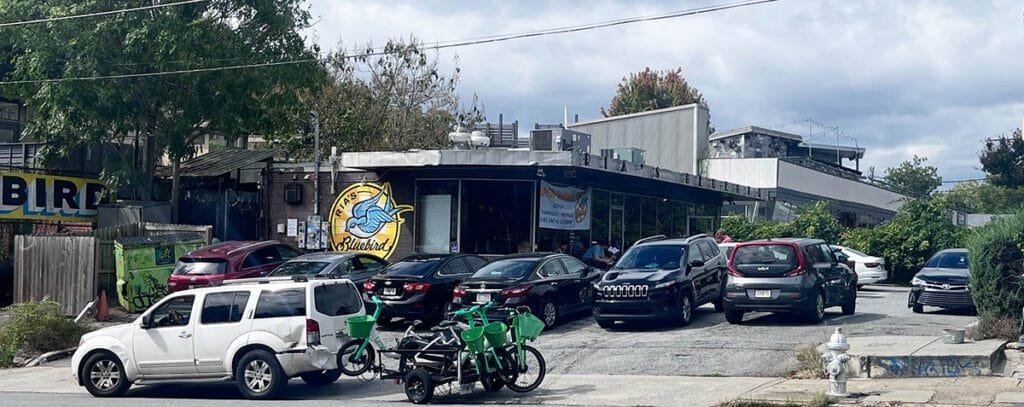 Ria's Bluebird Cafe on the Memorial Drive Corridor in Atlanta's Grant Park | atlantaandbeyond.com