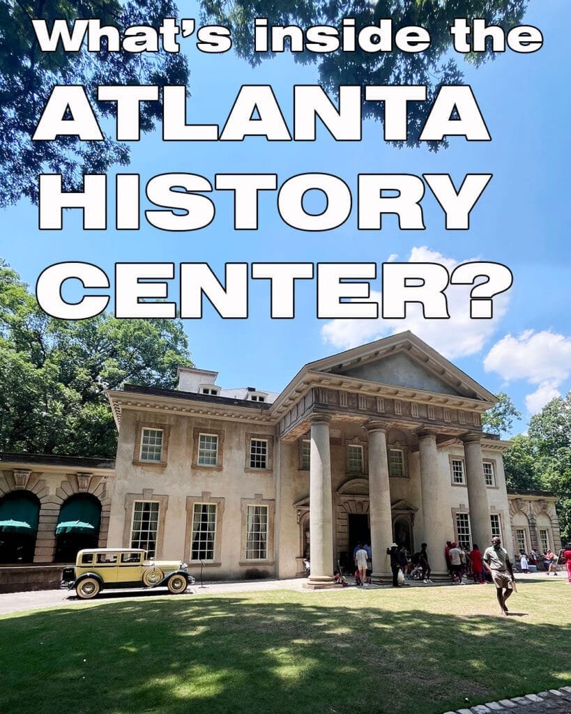 Visit the blog for my guide to visiting the Atlanta History Center. You will learn everything you need to know including how you can visit for free! | atlantaandbeyond.com
