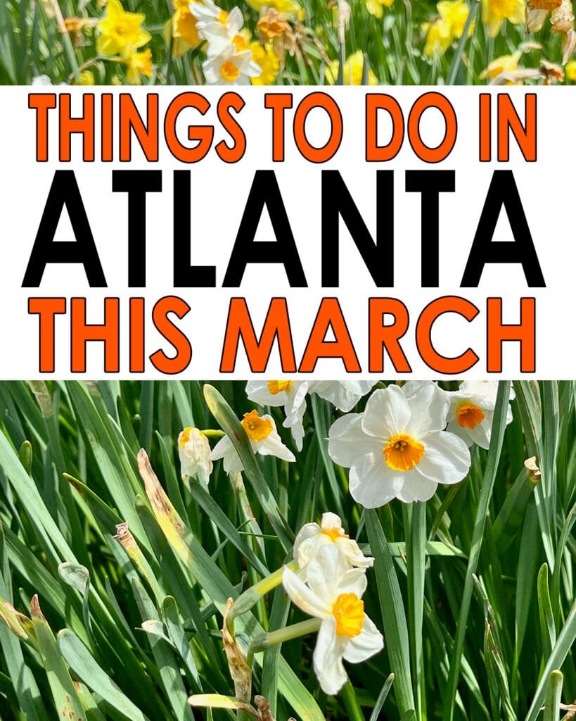 Things to do in March | atlantaandbeyond.com