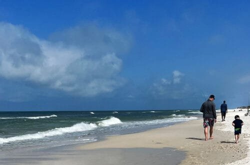 A Beach Day - one of the top things to do in Mexico Beach and Cape San Blas | atlantaandbeyond.com