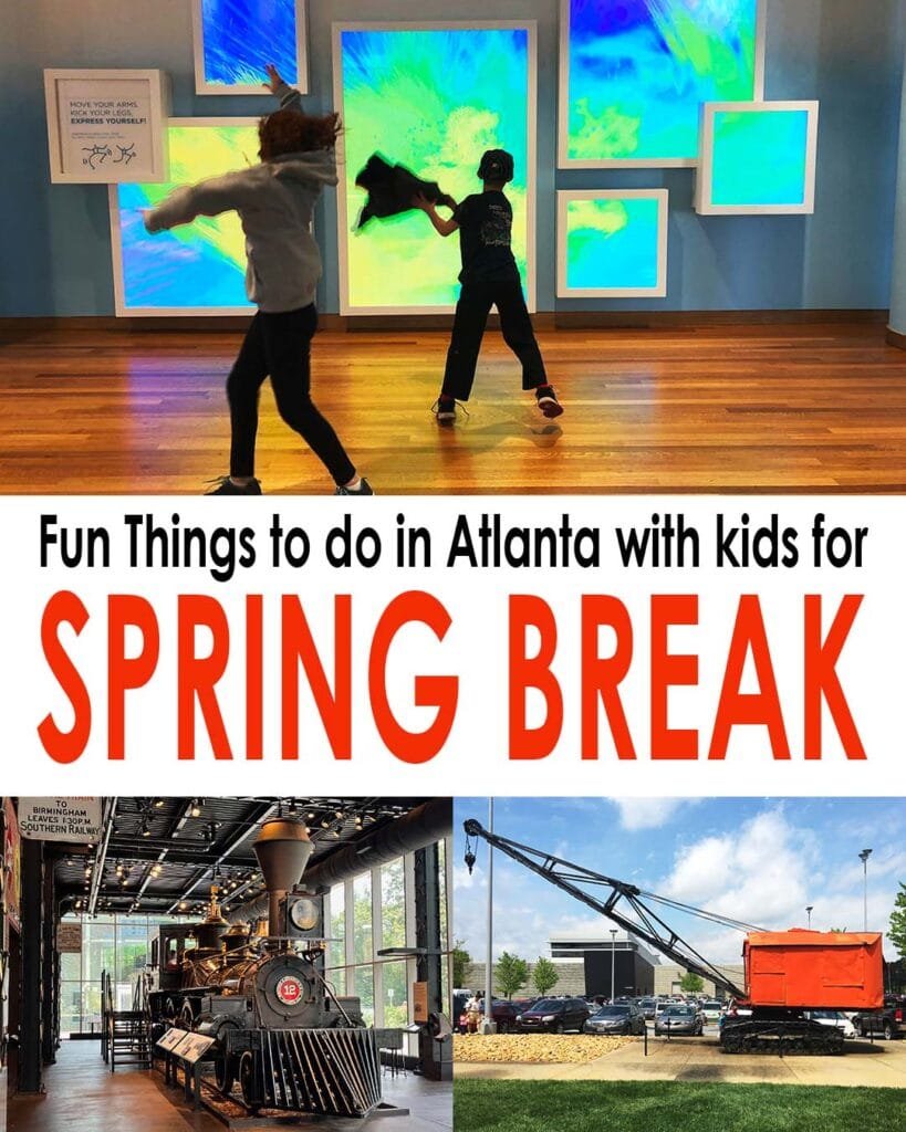 SPRING BREAK in Atlanta, Georgia with Kids | atlantaandbeyond.com