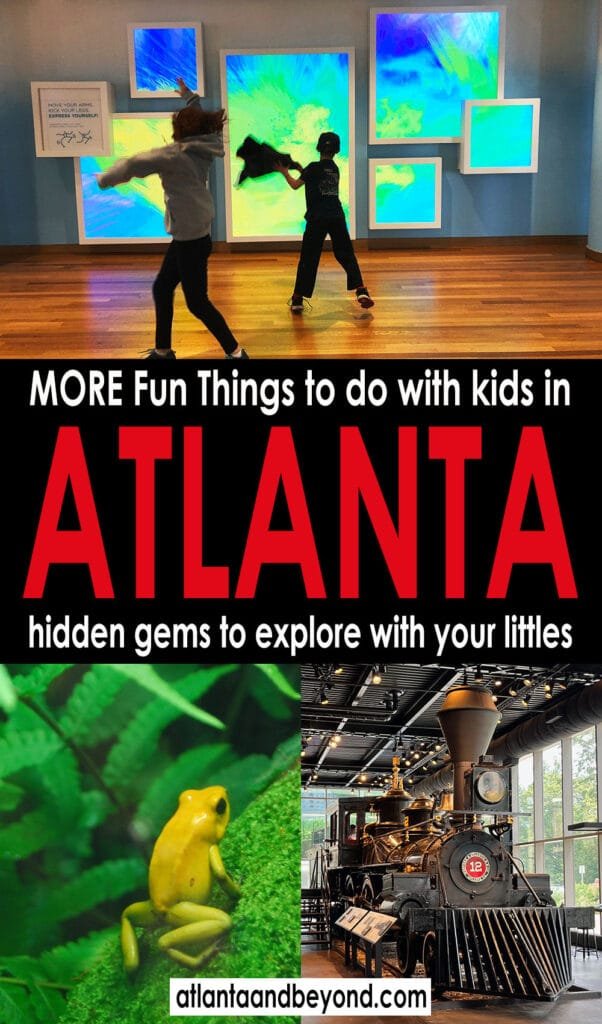MORE Fun Things to do with little kids in Atlanta, Georgia | atlantaandbeyond.com