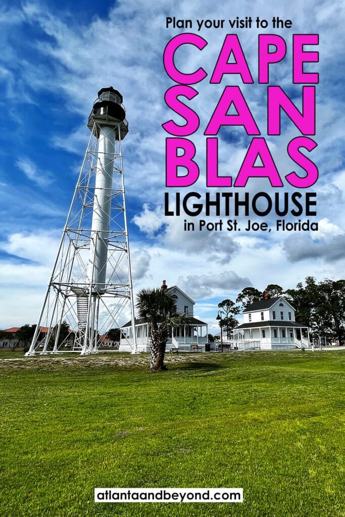 Plan your visit to the Cape San Blas Lighthouse in Port Saint Joe, Florida | atlantaandbeyond.com