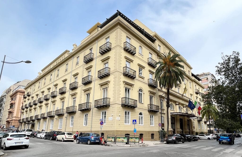 The Grande Hotel et Des Palmes in Palermo, Sicily | atlantaandbeyond.com