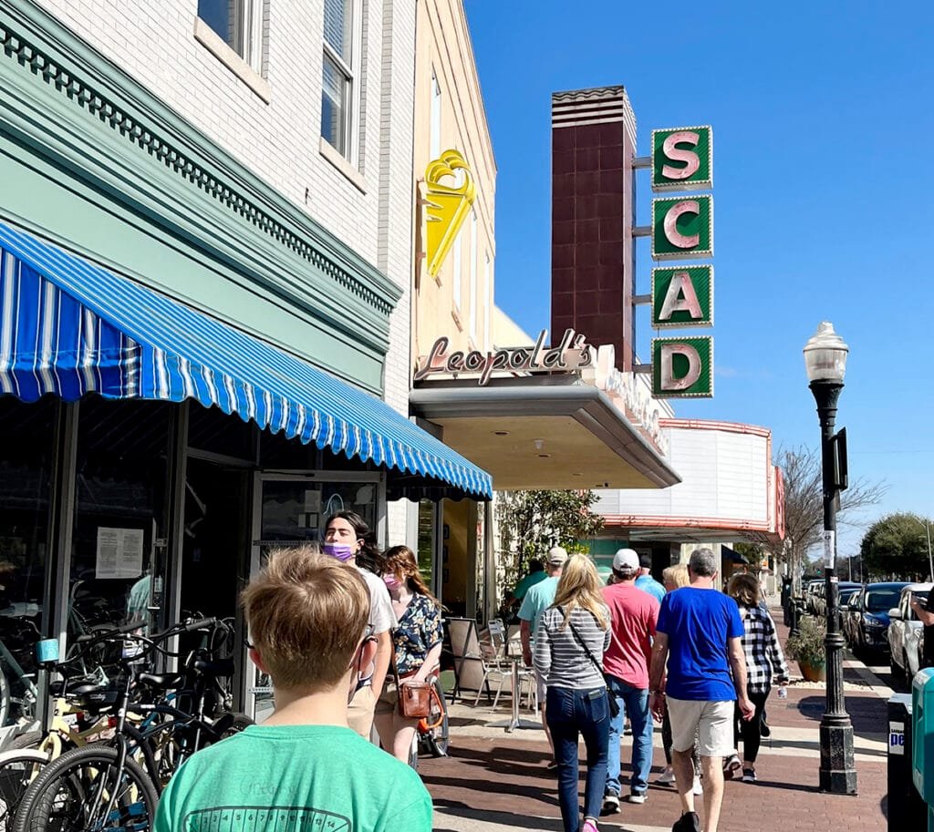 Leopold’s Ice Cream lived up to the hype - be sure to get at scoop or two on your long weekend trip to Savannah! | atlantaandbeyond.com