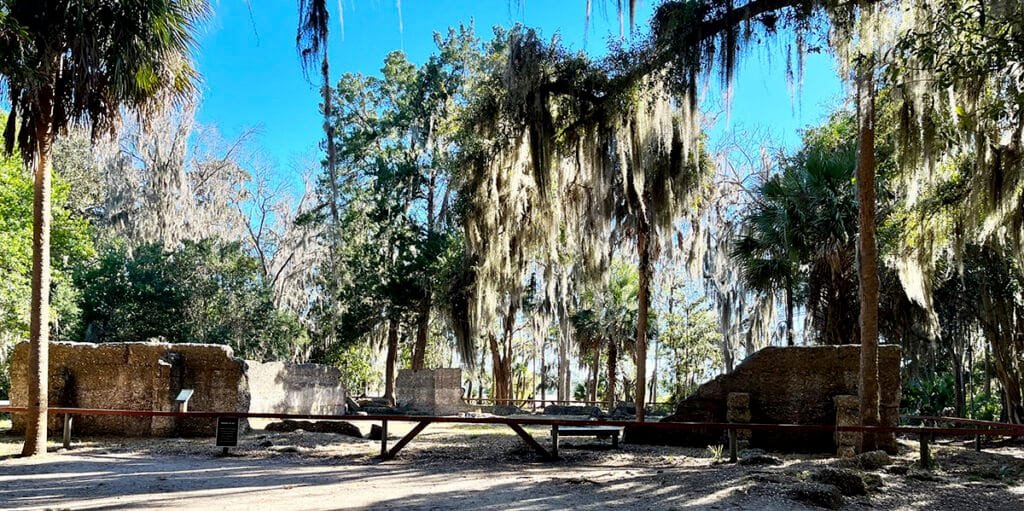Noble Jones's tabby ruins at Wormsloe State Historic Site | atlantaandbeyond.com