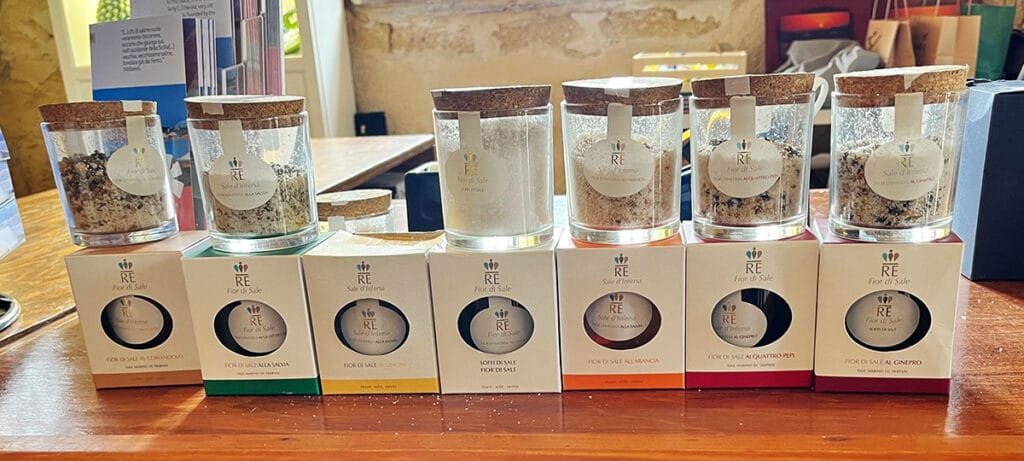 Fleur de sel or fiore di sale available for sale in an on-site Gift Shop | atlantaandbeyond.com