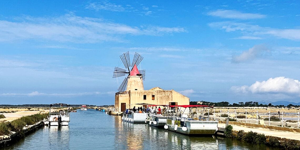 Western Sicily's Salt Pans between Trapani and Marsala, Italy | atlantaandbeyond.com