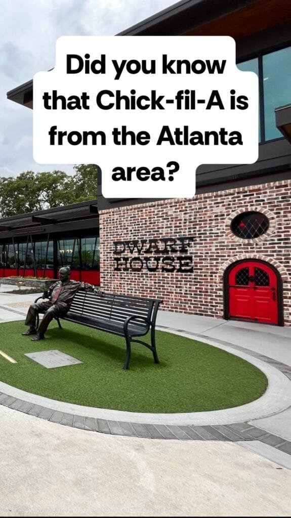Your guide to visiting the Original Chick-fil-a in the Atlanta area! | atlantaandbeyond.com