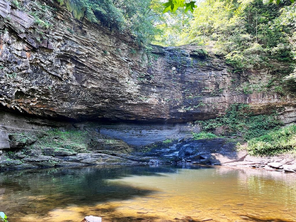 Cherokee Falls in Cloudland Canyon State Park | atlantaandbeyond.com