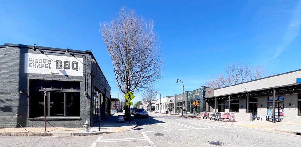 Redeveloped Georgia Ave in the Summerhill neighborhood | atlantaandbeyond.com