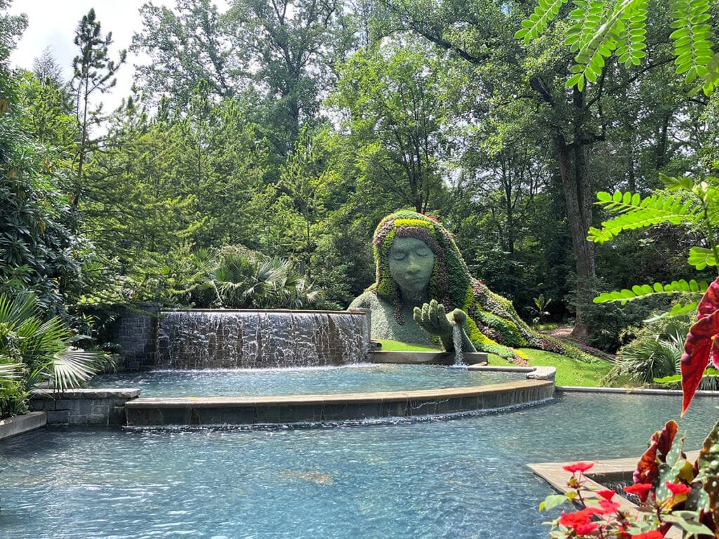 Earth Goddess at the Atlanta Botanical Garden | atlantaandbeyond.com