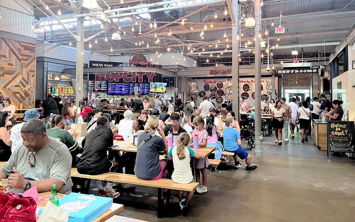 Inman Park's Krog Street Market food hall | atlantandbeyond.com