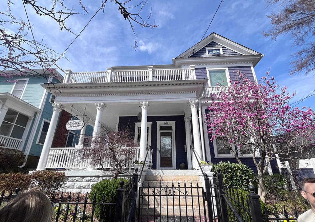 The historic Hamilton-Howell House in Atlanta's O4W | atlantaandbeyond.com