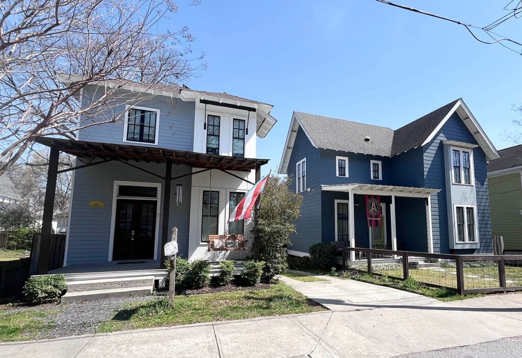 Recently built homes in Reynoldstown | atlantandbeyond.com