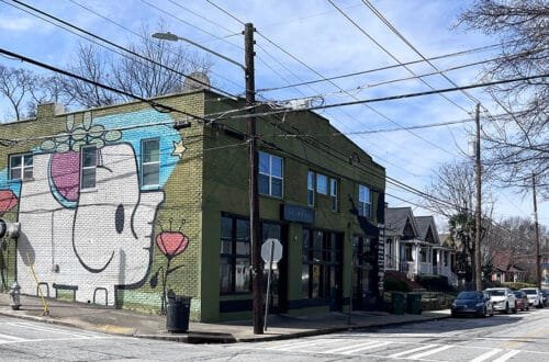 Streetscape in Atlanta's O4W | atlantaandbeyond.com