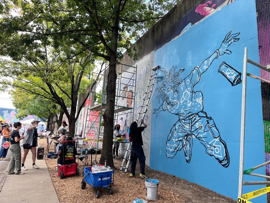 Cabbagetown Forward Warrior Mural Project Festival in September | atlantaandbeyond.com