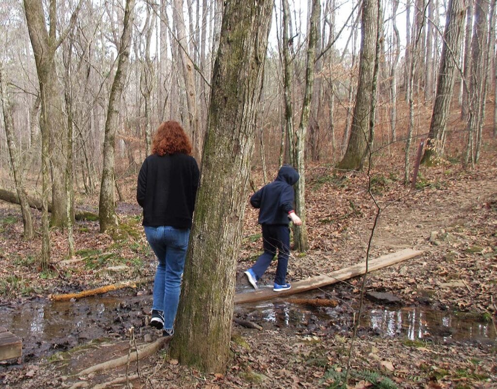 Mud along the orange trail | atlantaandbeyond.com