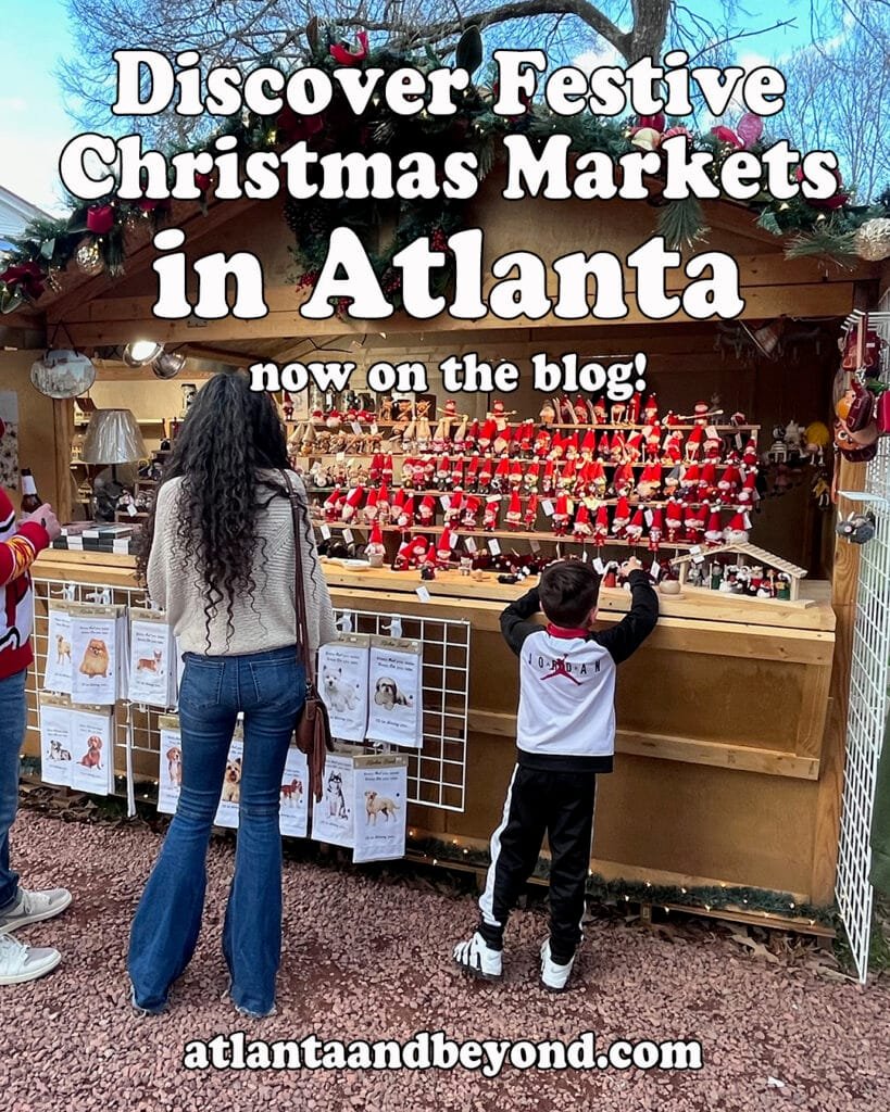 Festive Christmas Markets in Atlanta | atlantaandbeyond.com