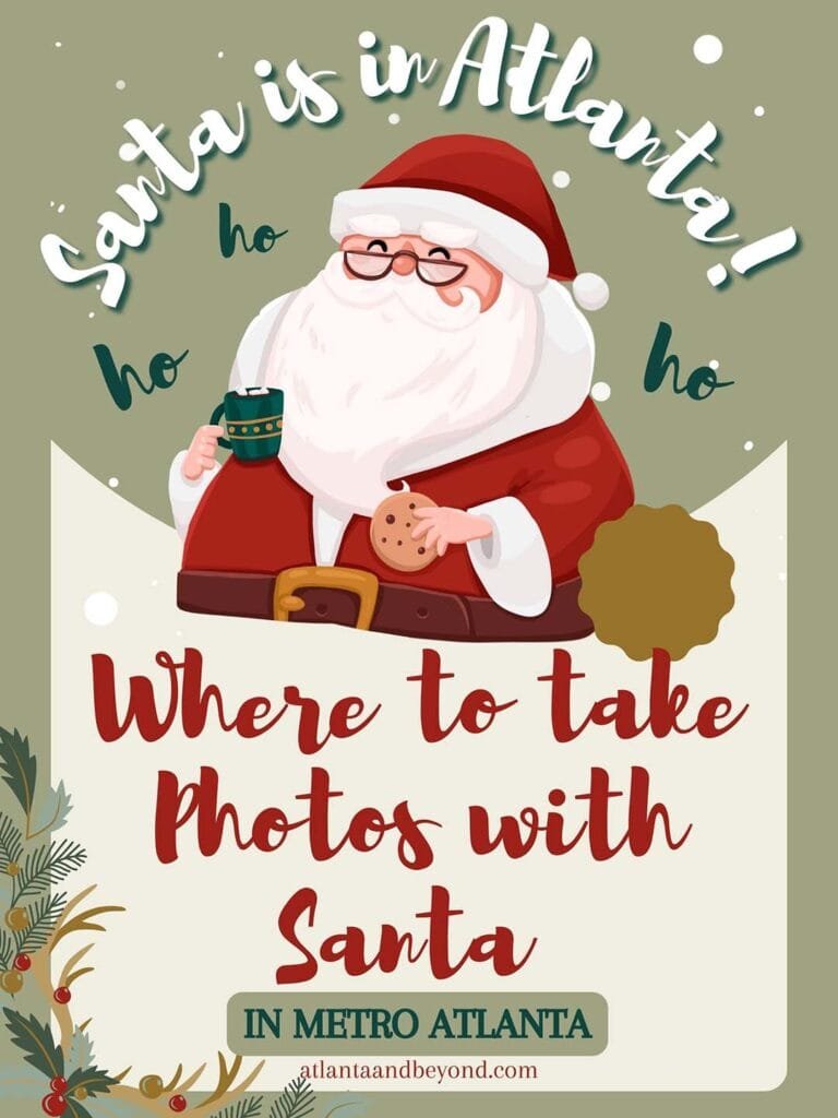 Where to find Santa Claus in Atlanta | atlantaandbeyond.com