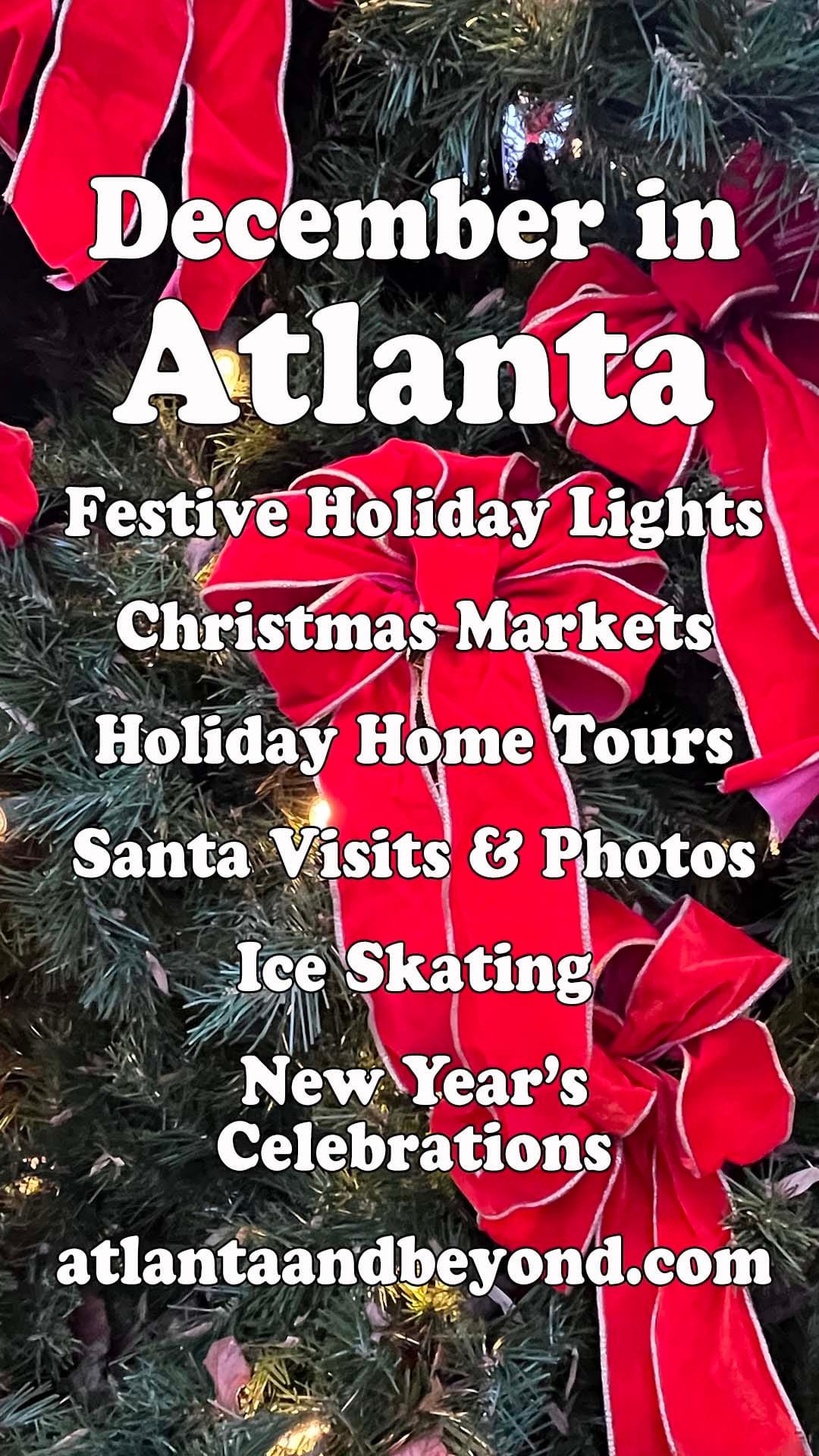 Things to do in Atlanta in December | atlantaandbeyond.com