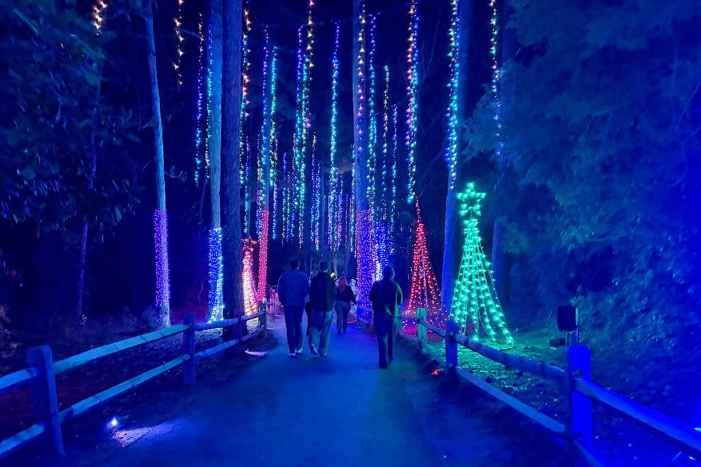 The Winter Wonderland Walkway | atlantaandbeyond.com
