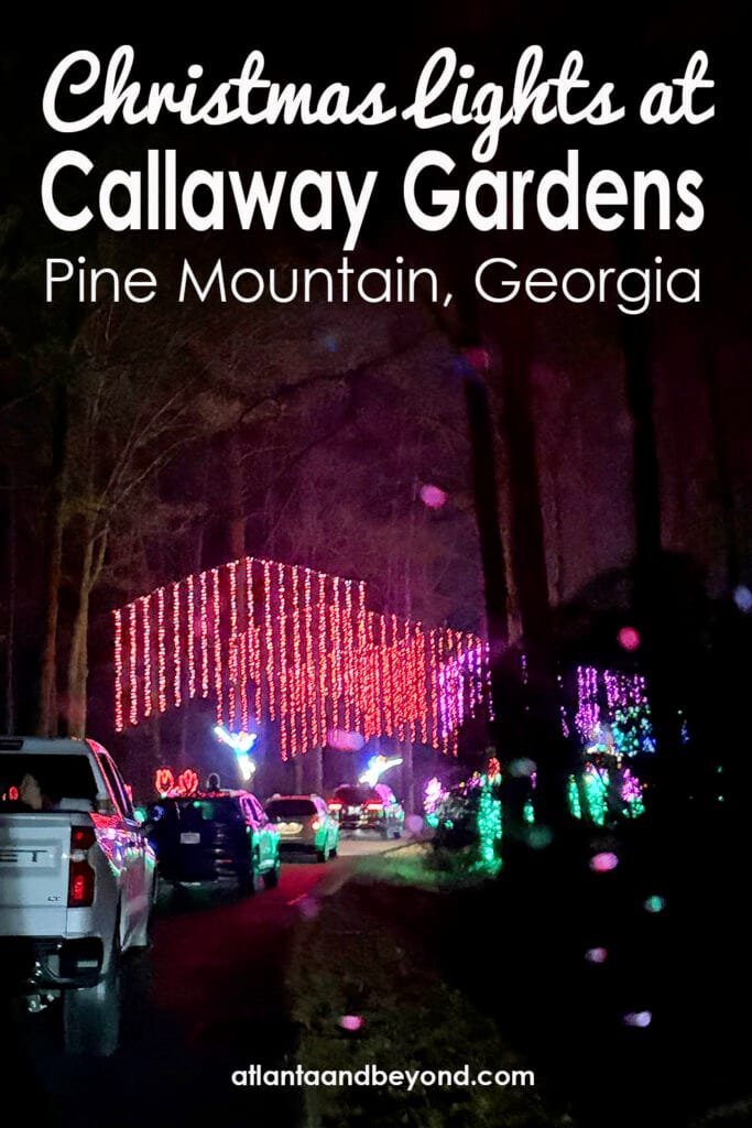 A Guide to Callaway Gardens Christmas Fantasy in Lights in Pine Mountain, Georgia for First-Time Visitors | atlantaandbeyond.com