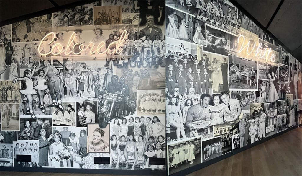 Jim Crow Laws illustrated at the National Center for Civil and Human Rights | atlantaandbeyond.com