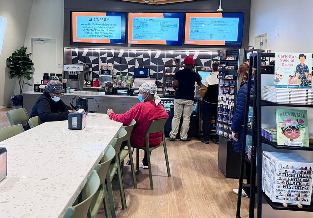 Center Café and Museum Gift Shop at the National Center for Civil and Human Rights | atlantaandbeyond.com