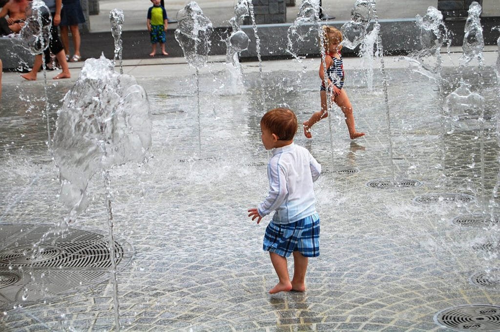 The Legacy Fountain at Piedmont Park in Midtown, Atlanta | atlantaandbeyond.com