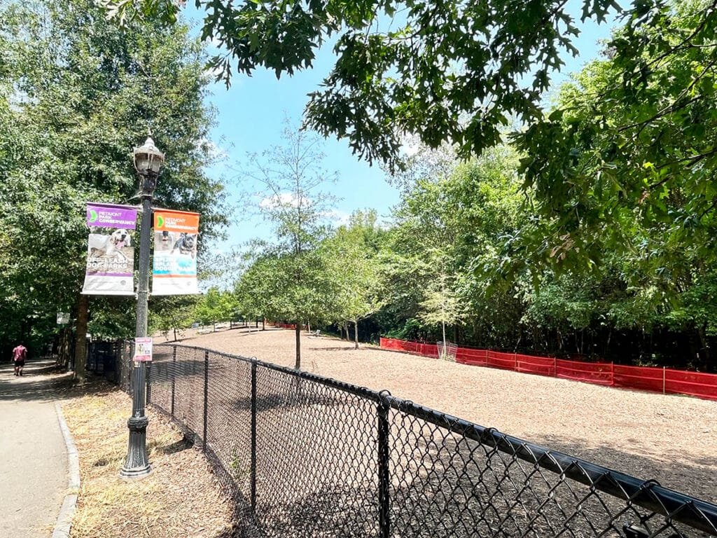 Piedmont Park Dog Park in Midtown Atlanta | atlantaandbeyond.com