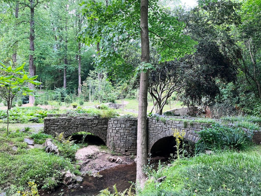 Stone bridges in the Gardens, Atlanta | atlantaandbeyond.com