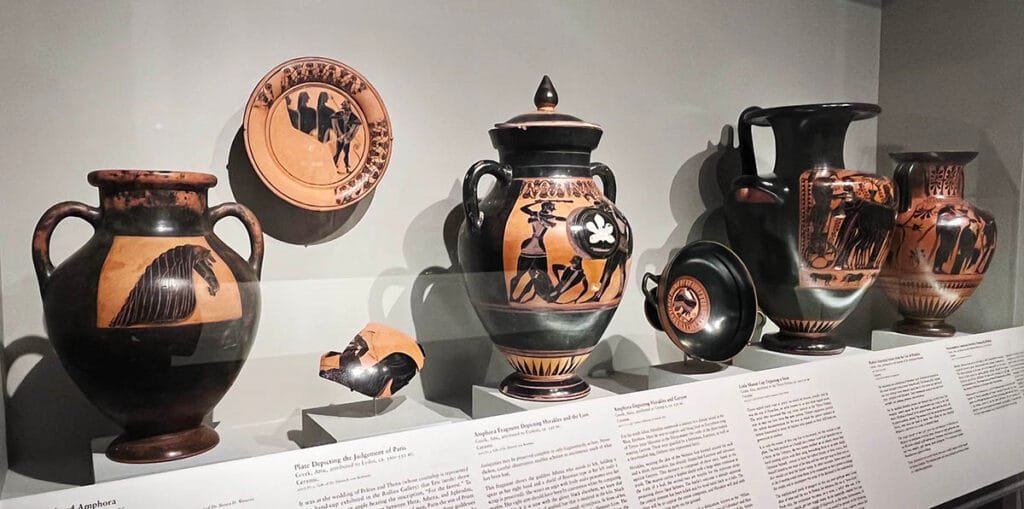 Ancient Greek vases on display at Emory's museum in Atlanta | atlantaandbeyond.com