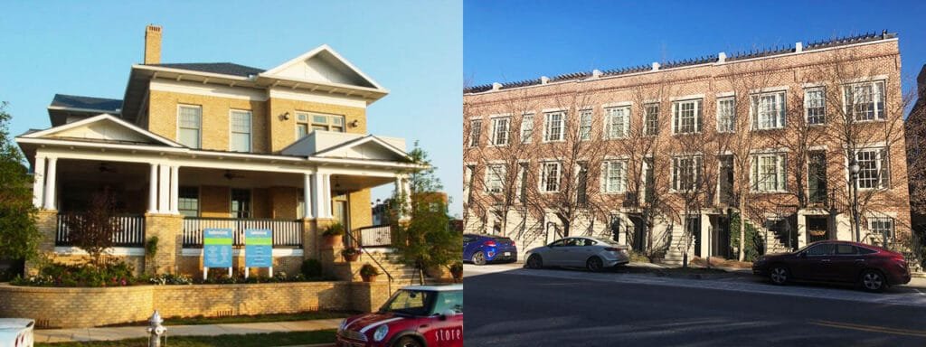 The 2005 Southern Living Idea House and the Savannah-style townhouses in Atlanta's Glenwood Park | atlantaandbeyond.com