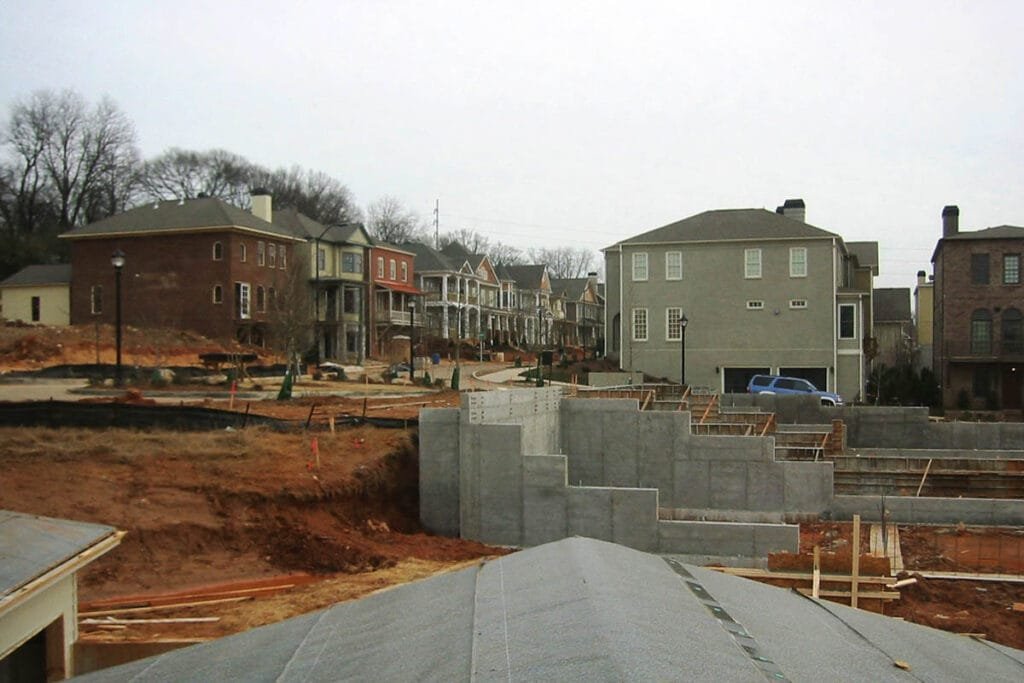 Development progress in Glenwood Park circa 2005 | atlantaandbeyond.com