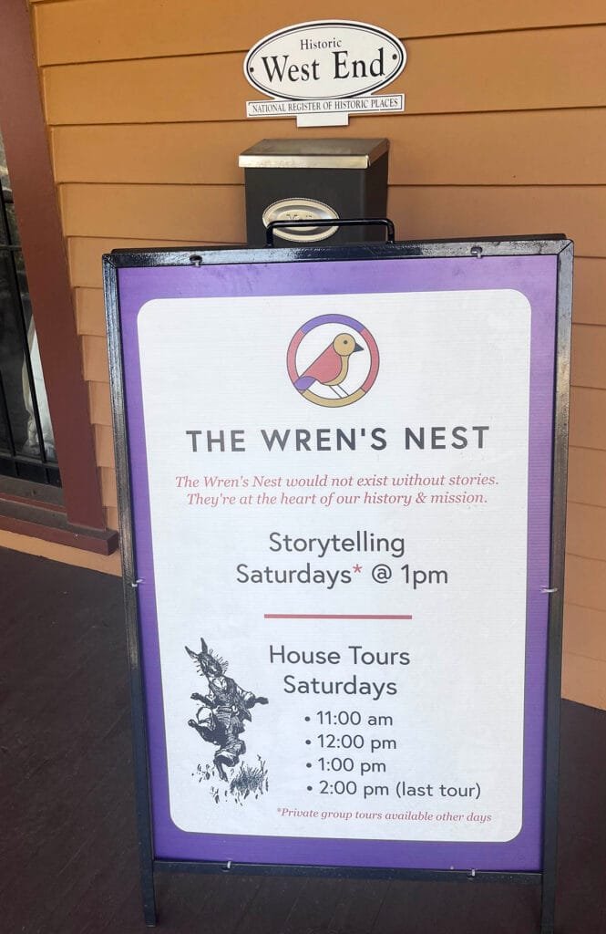Storytelling at the Wren's Nest in Atlanta | atlantaandbeyond.com