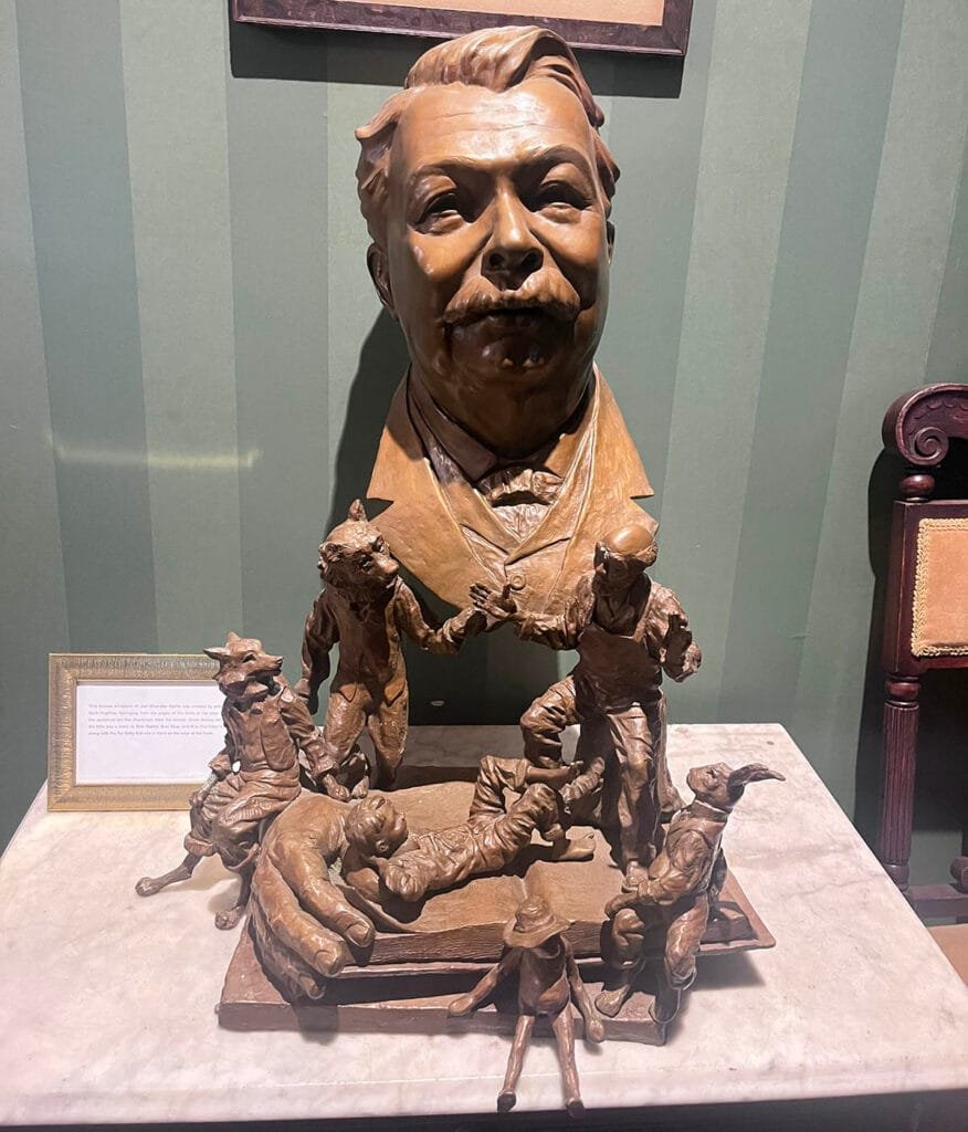 Joel Chandler Harris & the characters from the Uncle Remus Tales | atlantaandbeyond.com