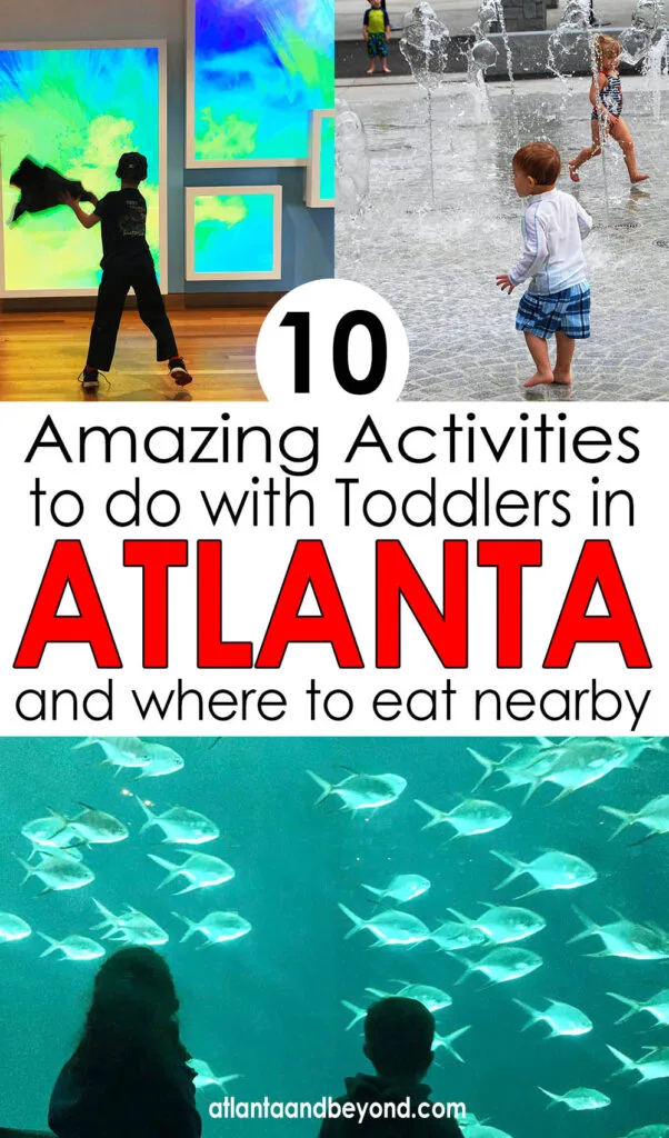 10 Amazing Activities for Toddlers and Preschoolers in Atlanta | atlantaandbeyond.com